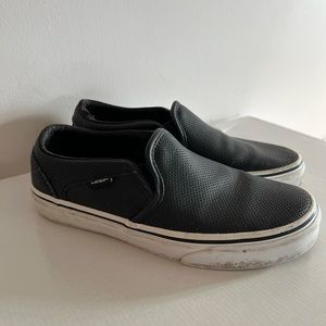 Vans Slip-On Perf Leather Size 7